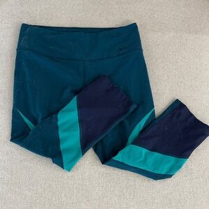 Nike Women’s Teal and Navy Leggings